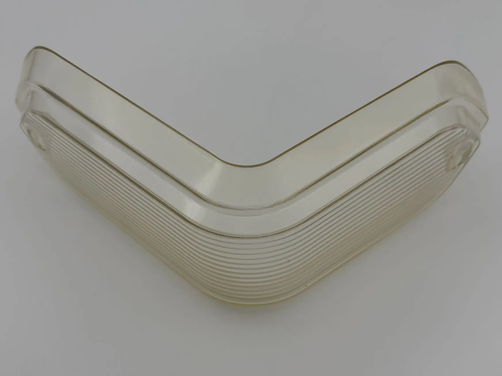 Yellowed PB Voxel indicator lens printed from consumer resin
