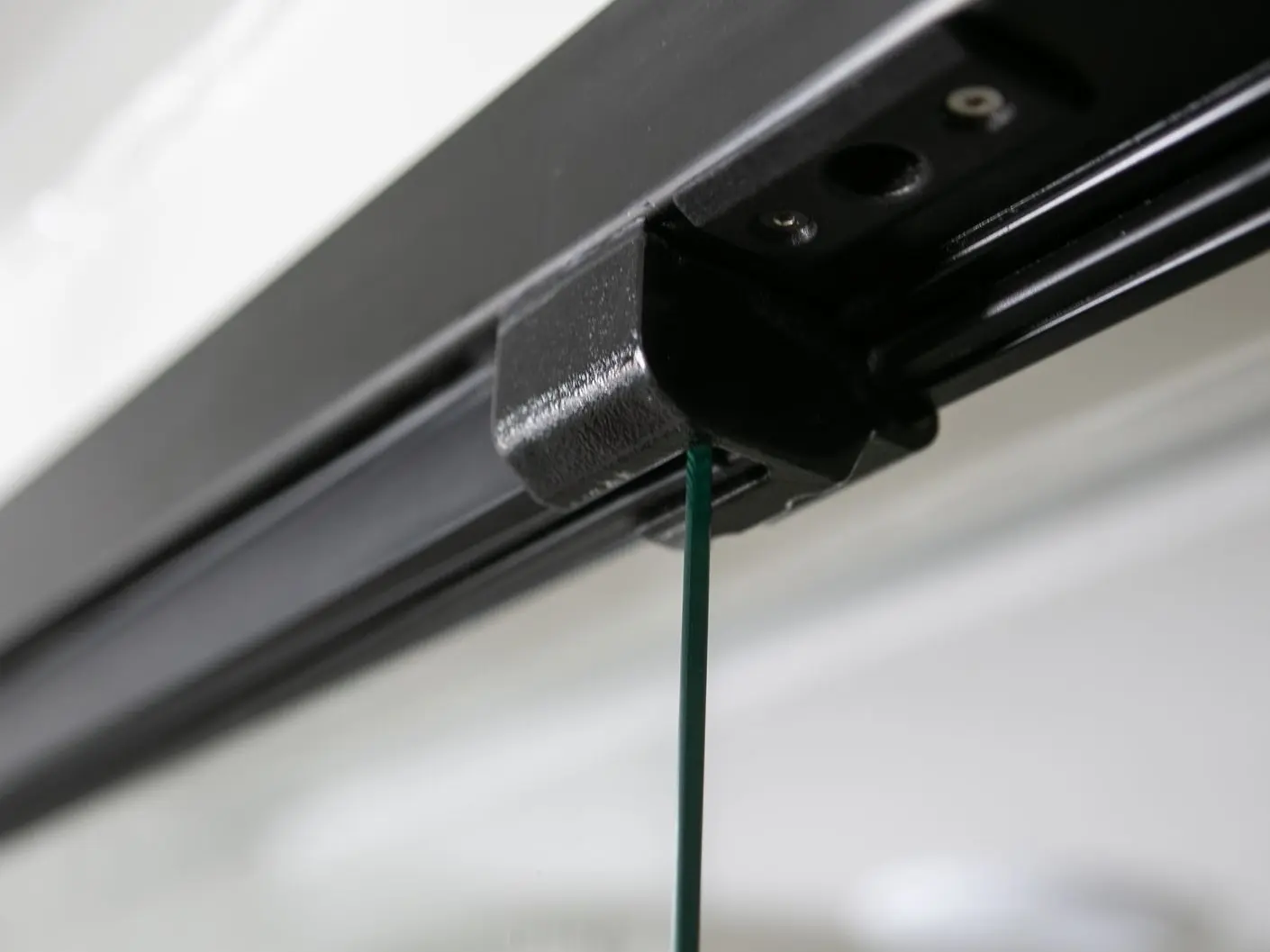 Marine window extrusion cap printed in IND 406 black