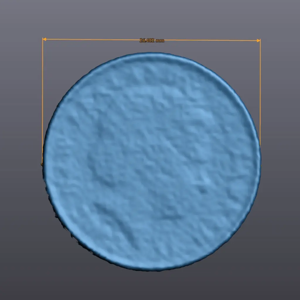 3D Scanned Coin