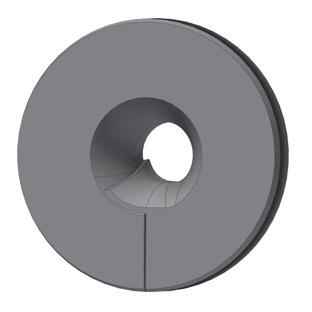 Sleeved Wiring Grommet 85mm OD x 20mm ID x 8.5mm ↧