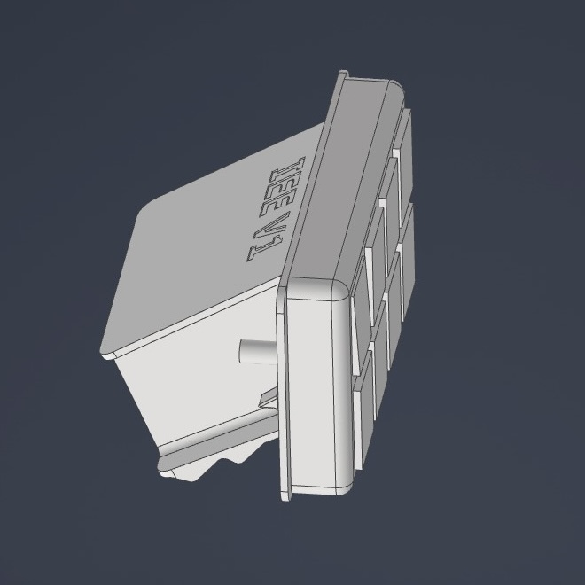 R33 Ashtray 2x4 Keypad Holder
