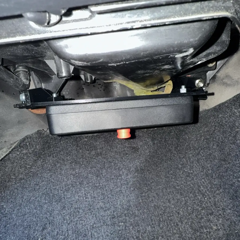 R32 Under Heater ECU Bracket Haltech PDM16 2.webp