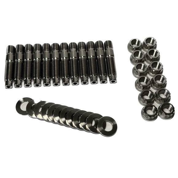 [IEE-0400] RB26 Exhaust Manifold Titanium Stud Kit