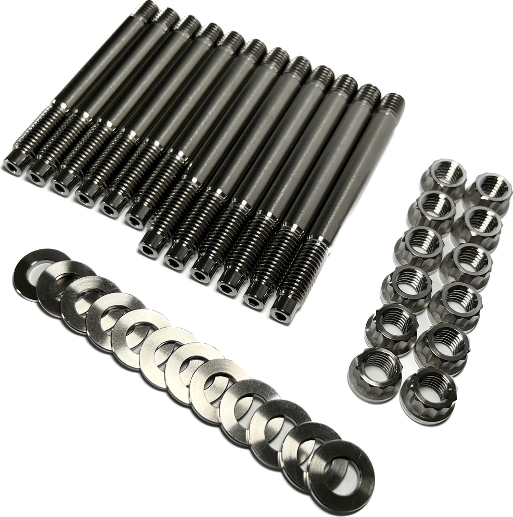 [IEE-0402] RB26 Intake Manifold Titanium Stud Kit