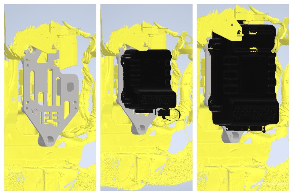 Nissan Skyline R33 Factory Location ECU Mounting Bracket