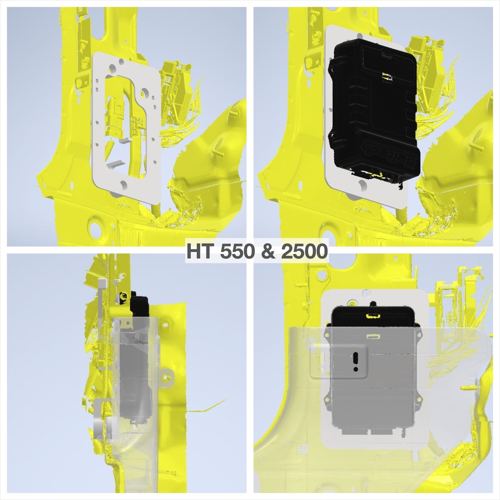 R34 ECU Mounting Bracket (Haltech 550 - Haltech 2500)