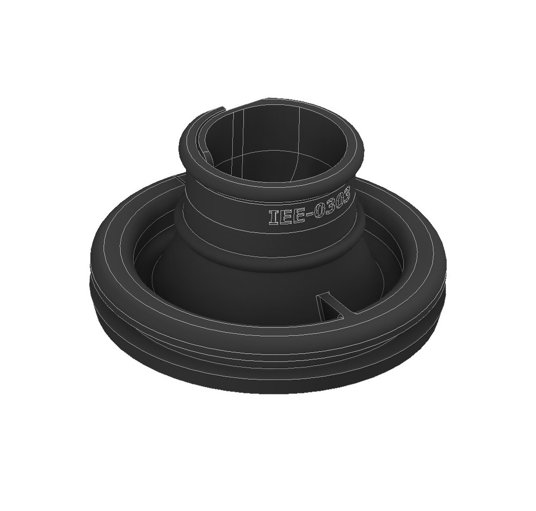 Sleeved Grommet 58mm OD x 28mm ID x 4mm ↧