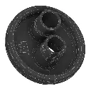 Sleeved Wiring Grommet 85mm OD x 20mm ID x 6mm ↧ With Battery Cable Hole