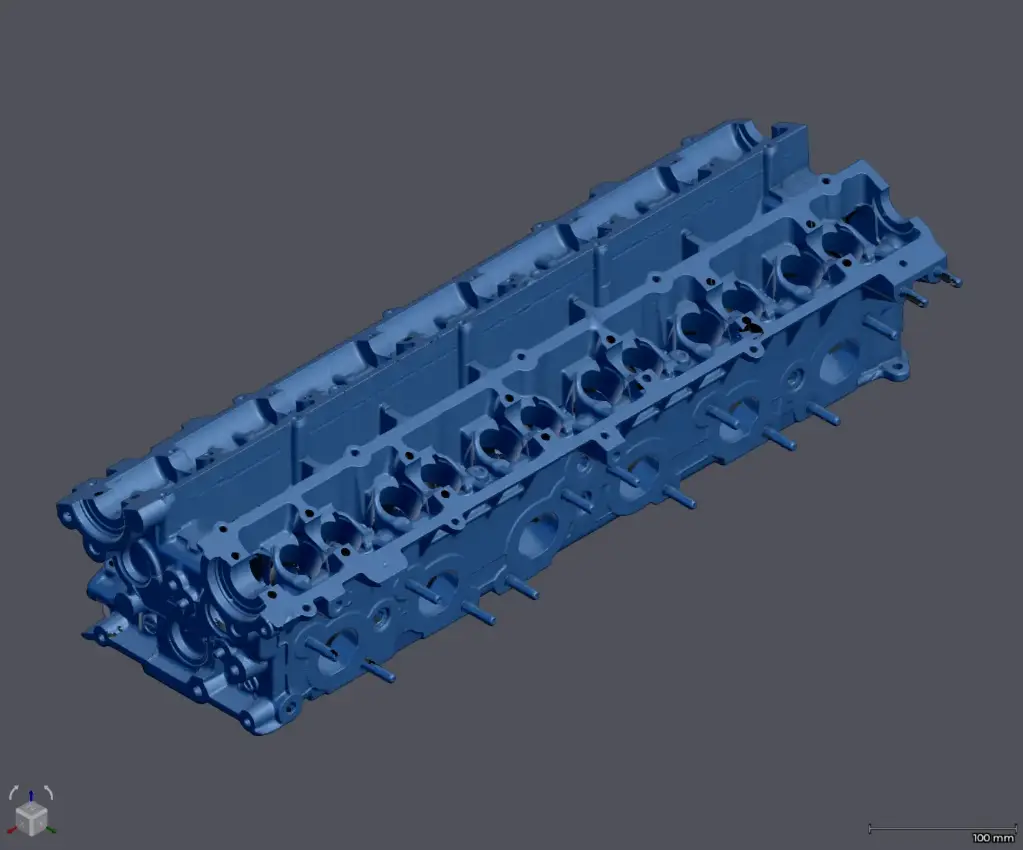 RB26 Bare Cylinder Head 3D Scan Data