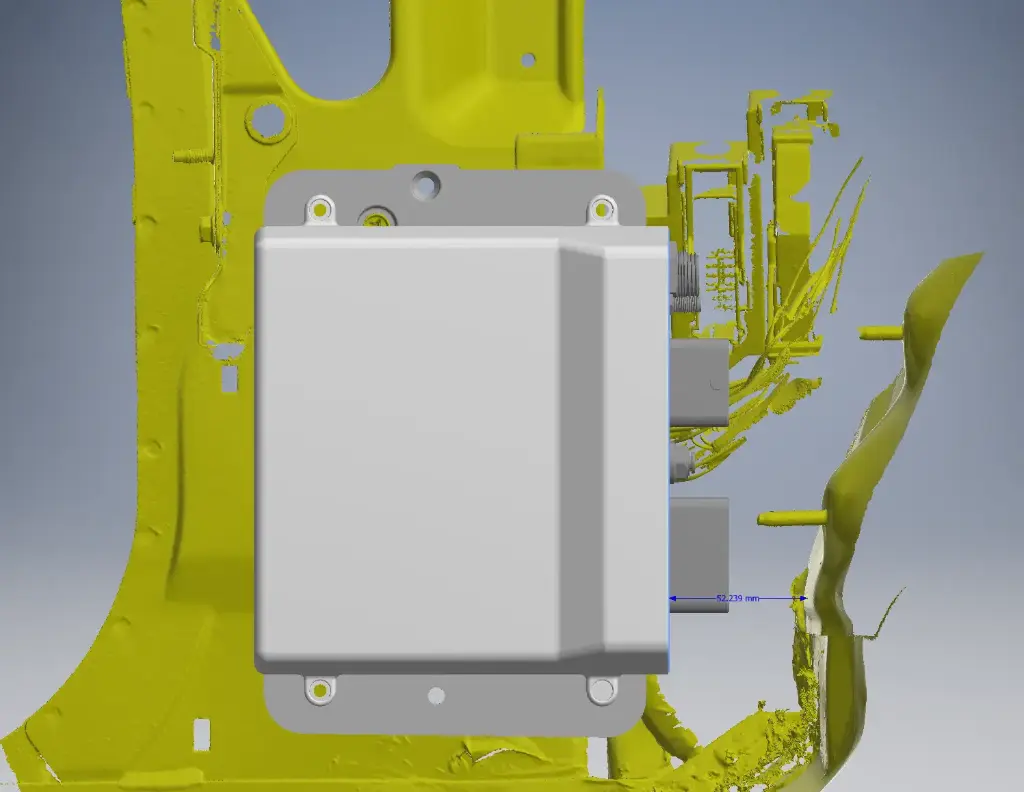 R34 ECU Mounting Bracket