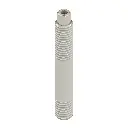 Titanium Stud Bolt | Nipple Head | Hex/Allen Key Drive | M8 * 1.25mm RH Thread | Grade 5 ISO Polished