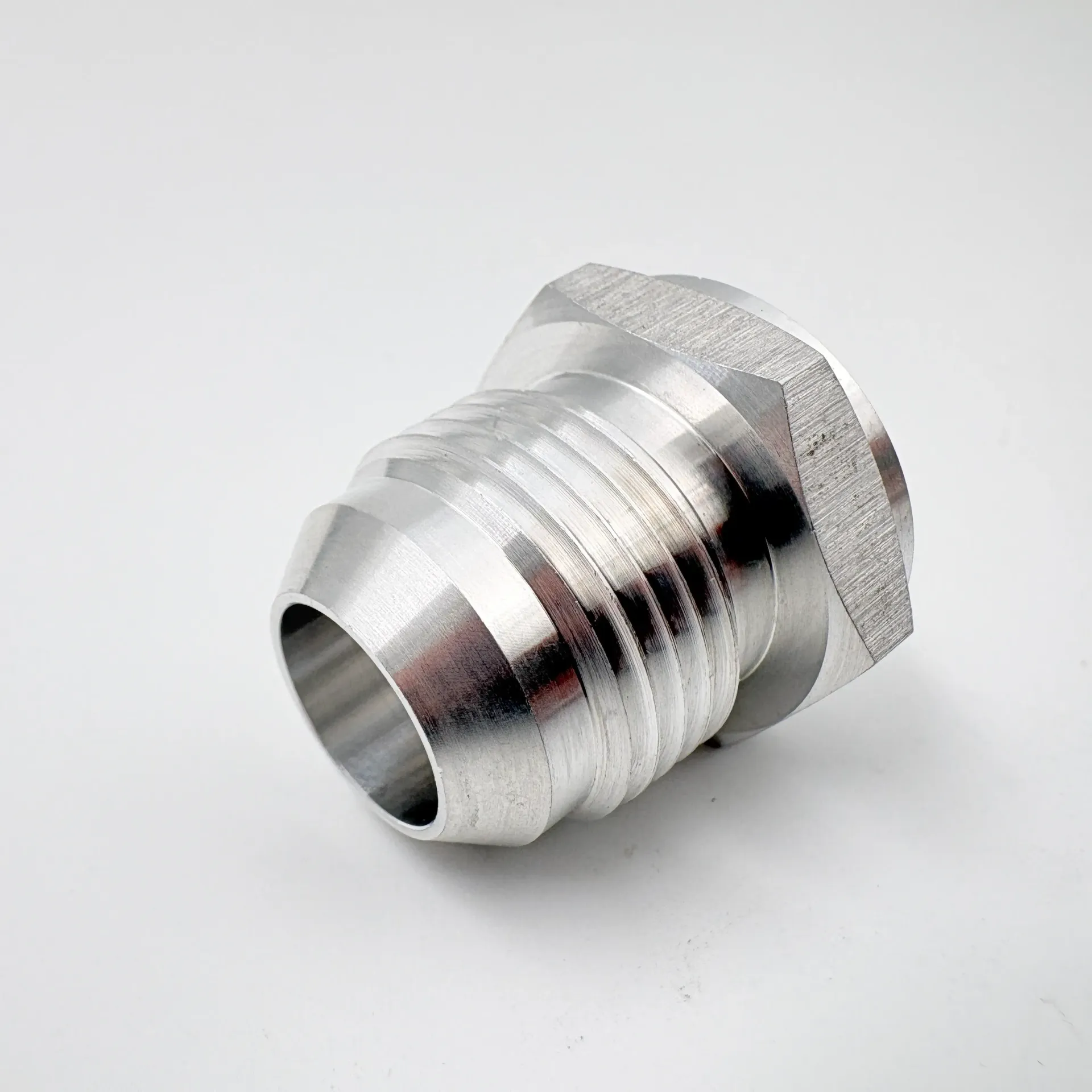 Aluminium -10 AN Male Hex Weld On