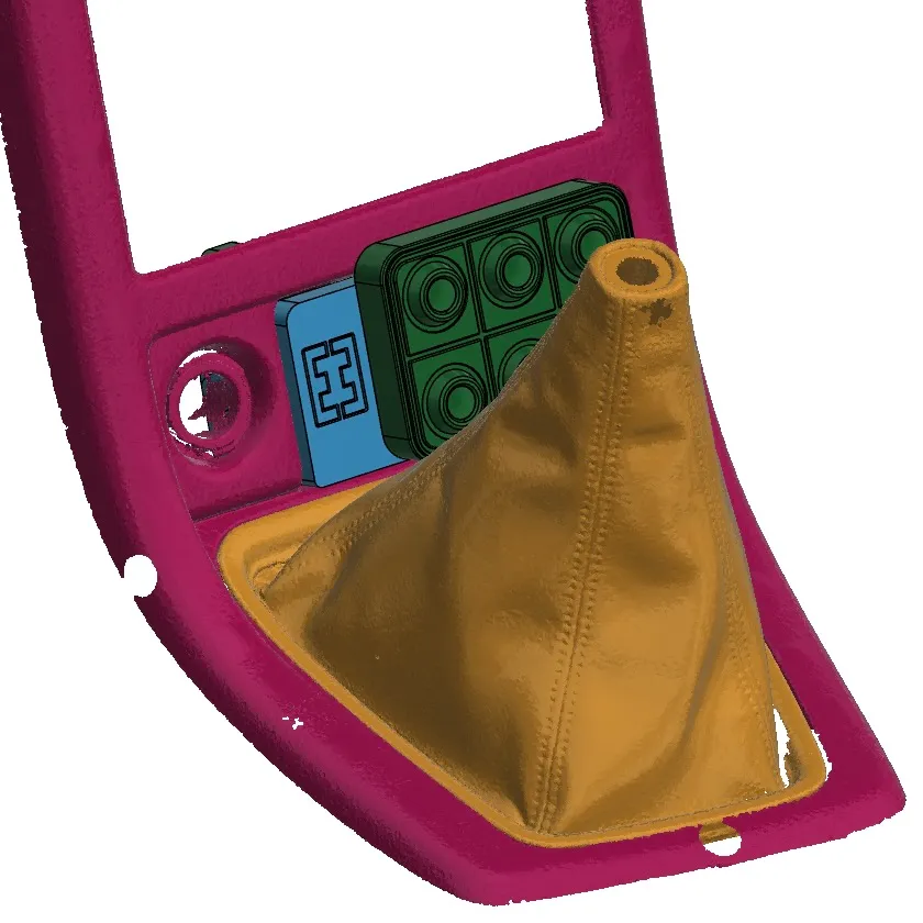 [IEE-0178] Nissan Skyline R32 Ashtray CAN Keypad Holder (Blinkmarine - PKP-2300-SI | 6 Button (2x3))