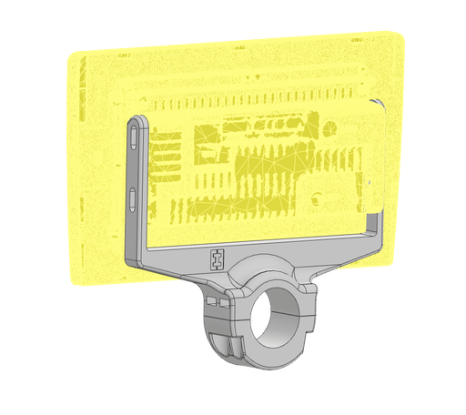 [IEE-0055] 10" Digital Display Universal Column Mounting Bracket