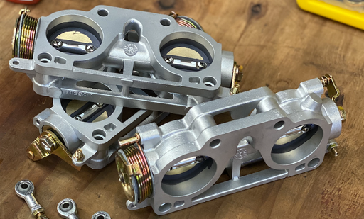 [IEE-0181] RB26 Throttle Bodies OEM Configuration Rebuild / Exchange Basis