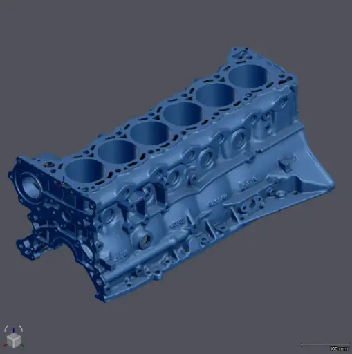 RB26 Bare Engine Block 3D Scan Data